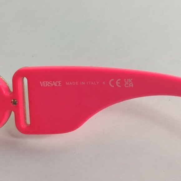 VERSACE Sunglasses VE4361 Biggie Pink Fuxia Fluo Medusa Designer NEW main image 6